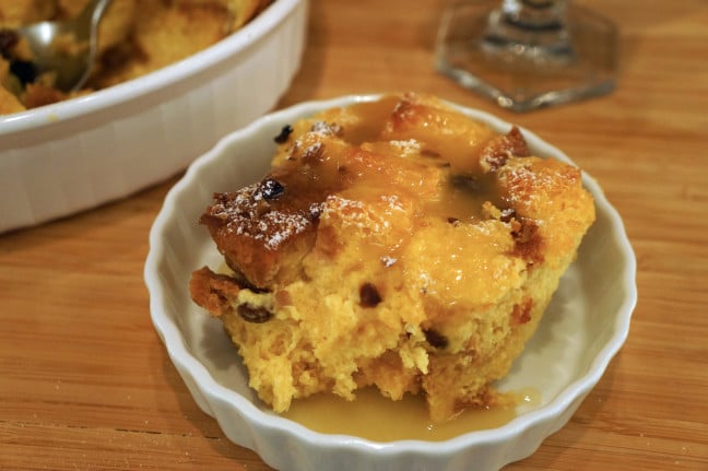 pandoro bread pudding recipe