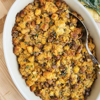 sausage and chestnut cornbread stuffing recipe