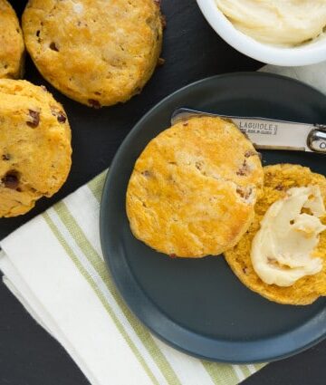 maple bacon sweet potato biscuits recipe