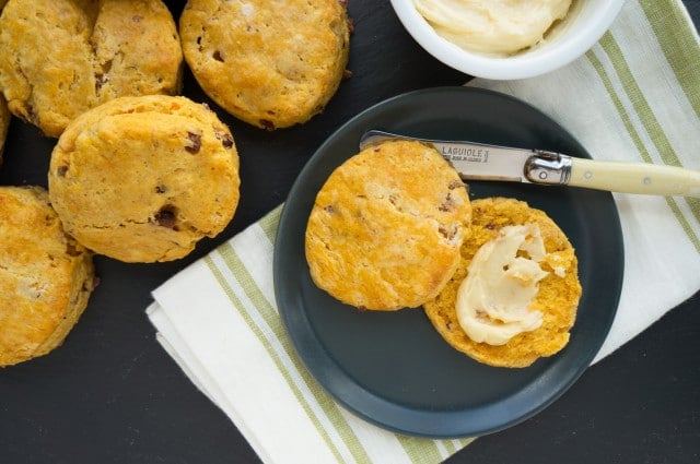 maple bacon sweet potato biscuits recipe
