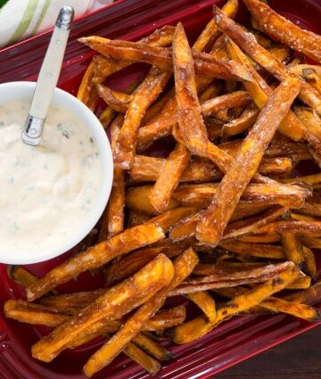 sweet potato fries with chipotle lime aioli recipe