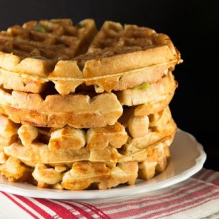 savory beer raised waffles recipe