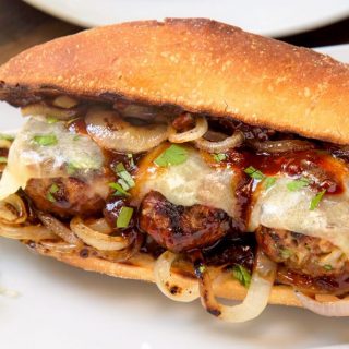 grilled meatball subs recipe