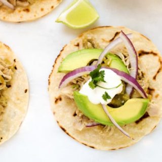 slow cooker chicken tomatillo tacos recipe