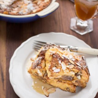 baked panettone french toast recipe