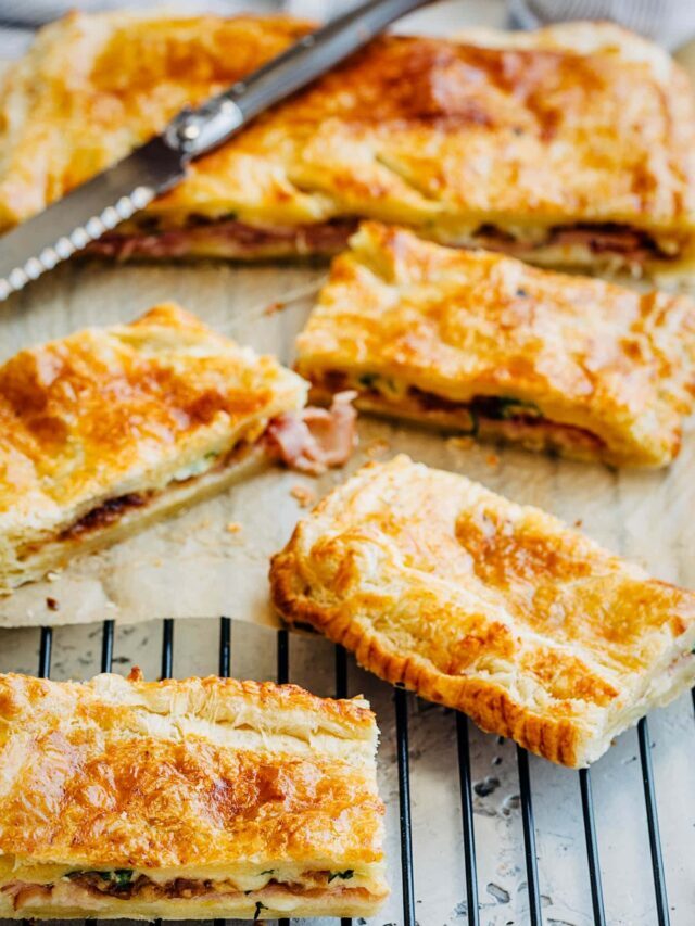 Ham And Cheese Puff Pastry Slab Pie Story