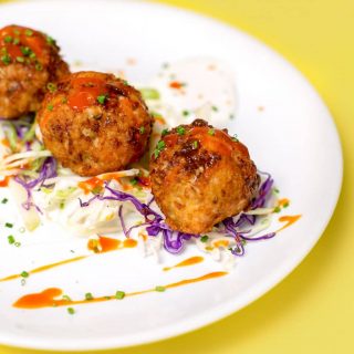 evan blomgren buffalo chicken meatballs recipe