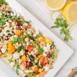 Mediterranean Pearled Couscous Salad
