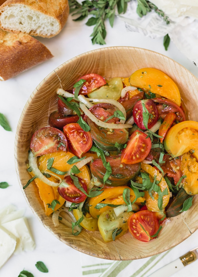 Heirloom Tomato Salad Recipe