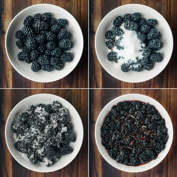 how to macerate berries