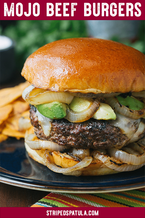 Gourmet Burger Recipe: Mojo Beef Burgers with Tequila-Lime ...