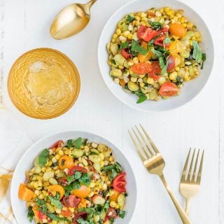 simple corn succotash recipe