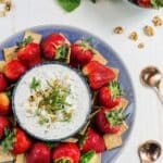 whipped goat cheese and herb dip [sponsored]