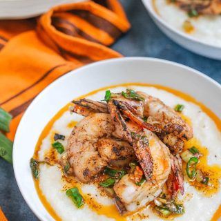 Cajun Grilled Shrimp and Grits