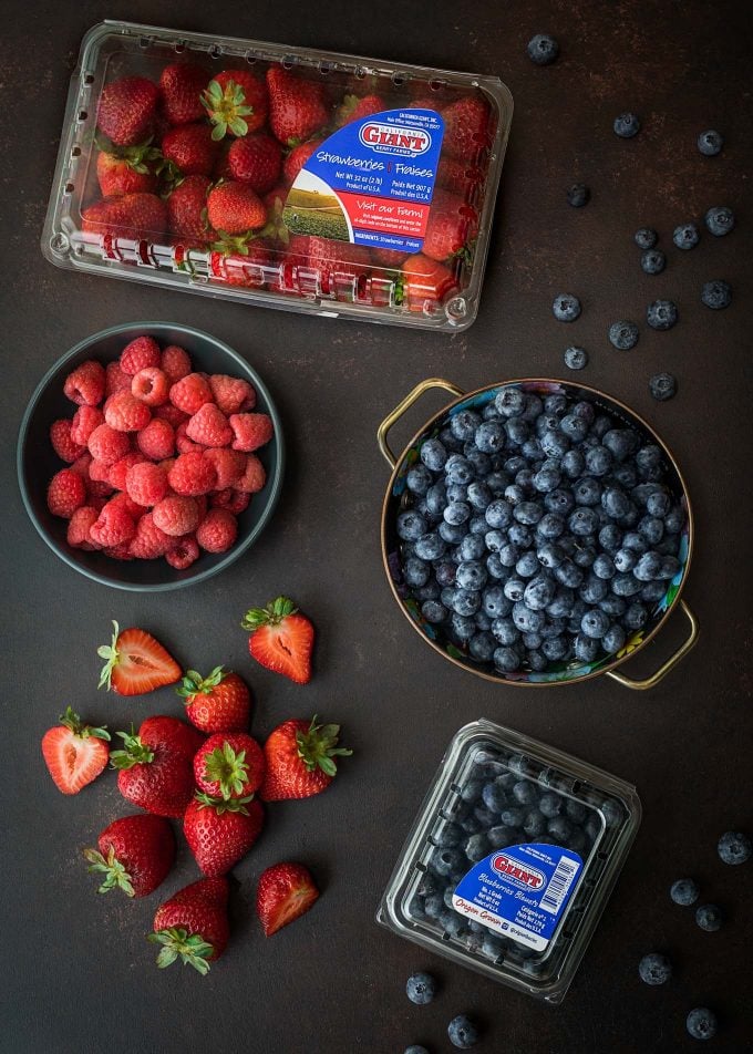 sponsored blueberries strawberries raspberries