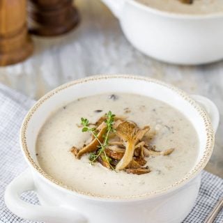 homemade cream of mushroom soup recipe