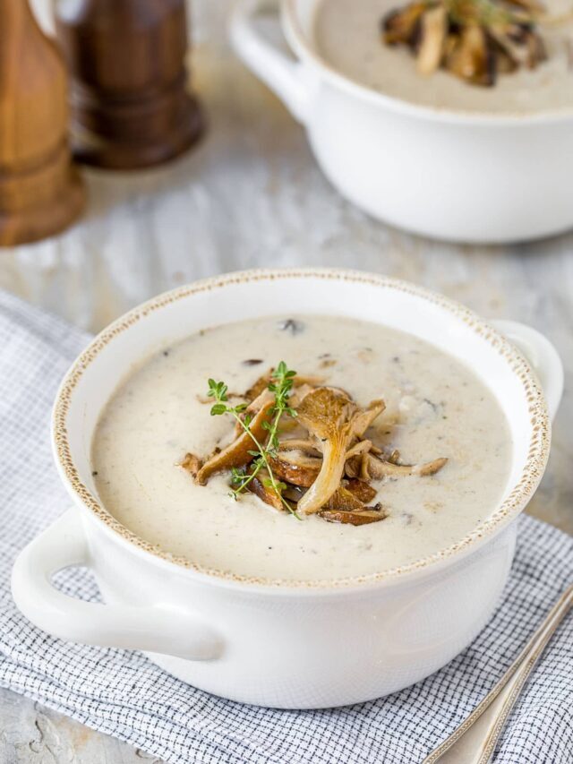 Homemade Cream of Mushroom Soup Story