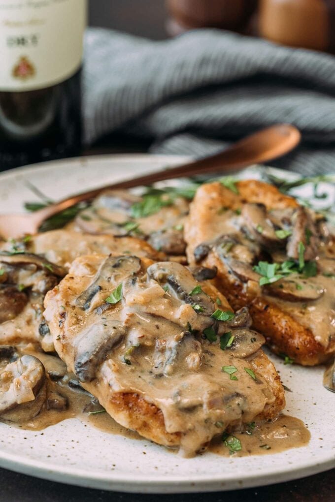 creamy pork chops marsala recipe