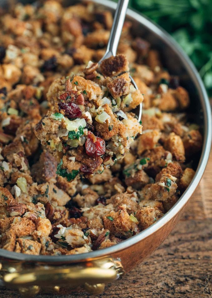 Cranberry Pecan Stuffing Recipe: Thanksgiving Dressing