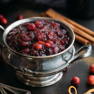mulled wine cranberry sauce recipe