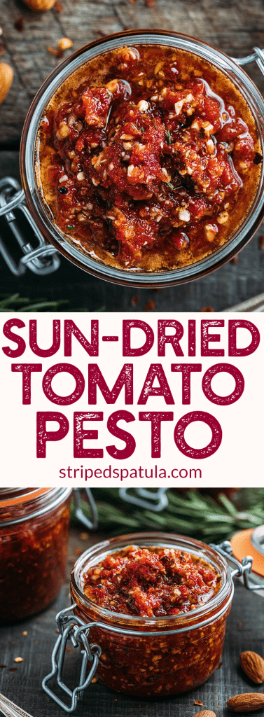 Sun Dried Tomato Pesto Recipe (Pesto Rosso)