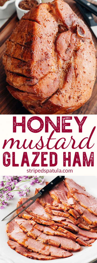 ham recipe with honey mustard bourbon glaze