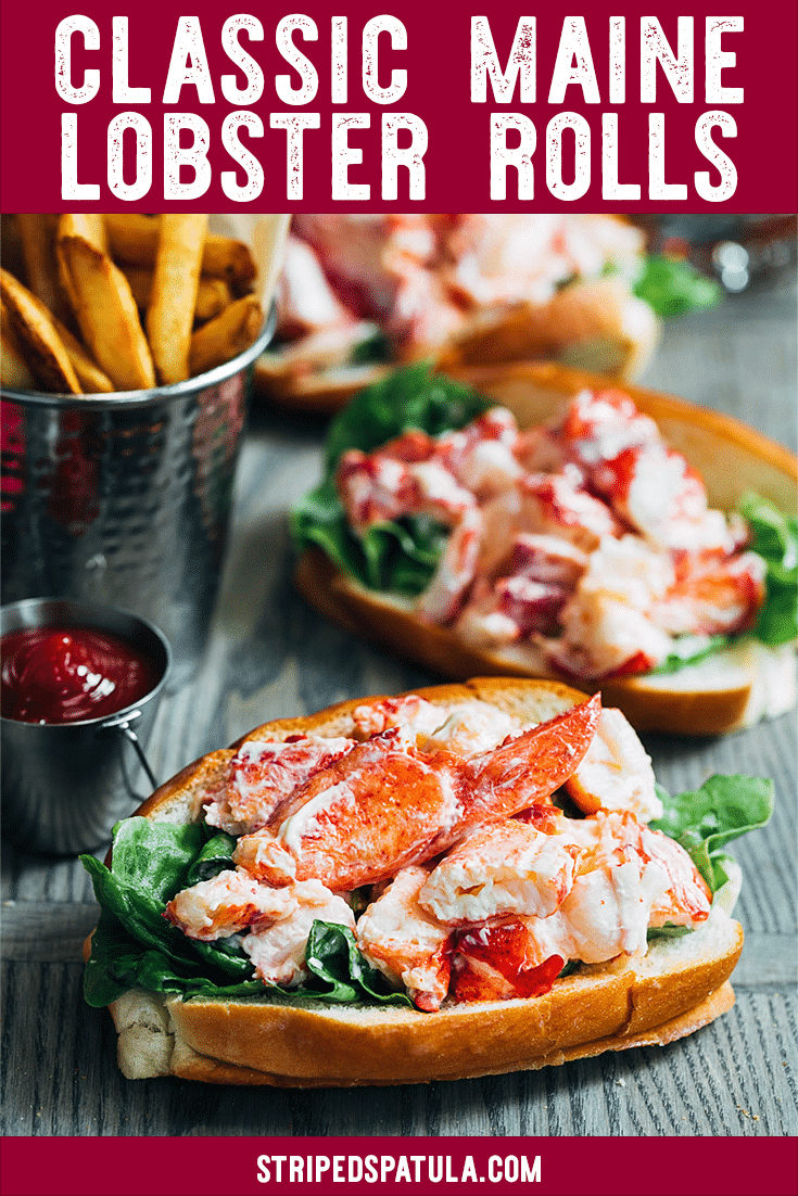 Enjoy a taste of New England at home with this Maine lobster roll recipe! With just a few easy steps, you’ll be minutes away from eating the best lobster roll you’ve ever had, just like the classic sandwich served at the shore! Perfect for summer entertaining. #lobster #lobsterroll #summerrecipes #easyrecipe #sandwich #seafood