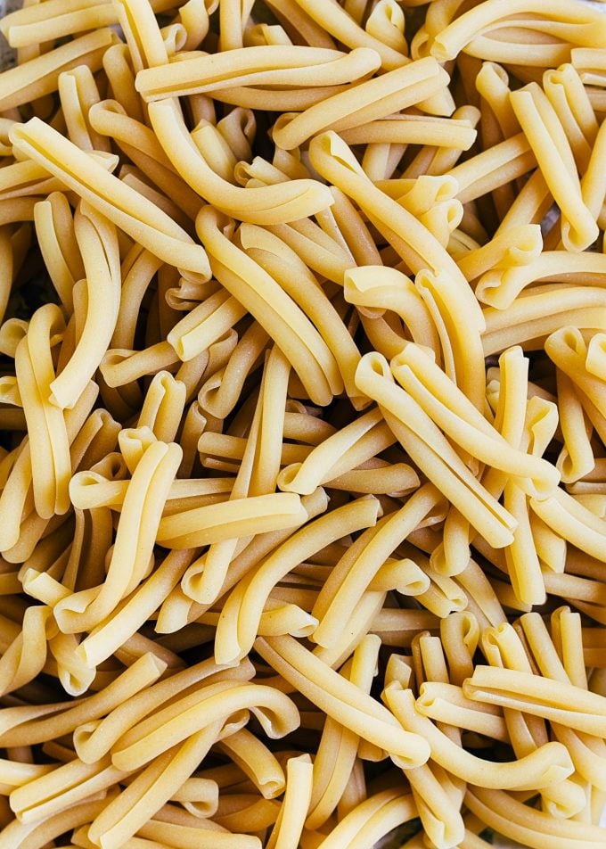 dried casarecce pasta