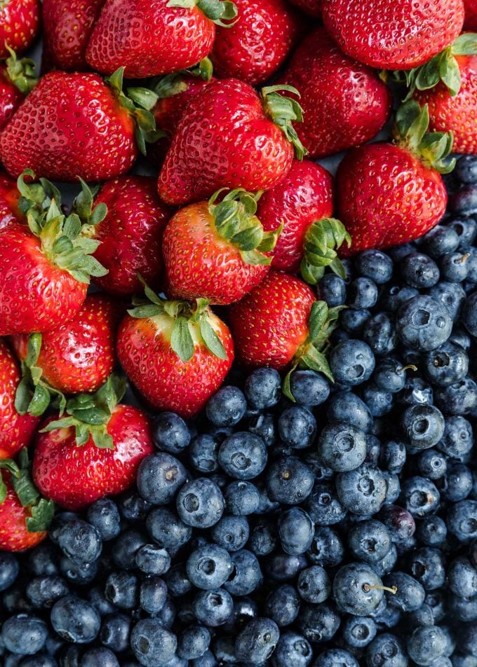 California Giant Berry Farms Strawberries and Blueberries {sponsored}