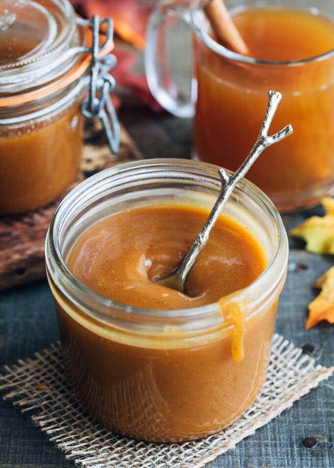 homemade apple cider caramel