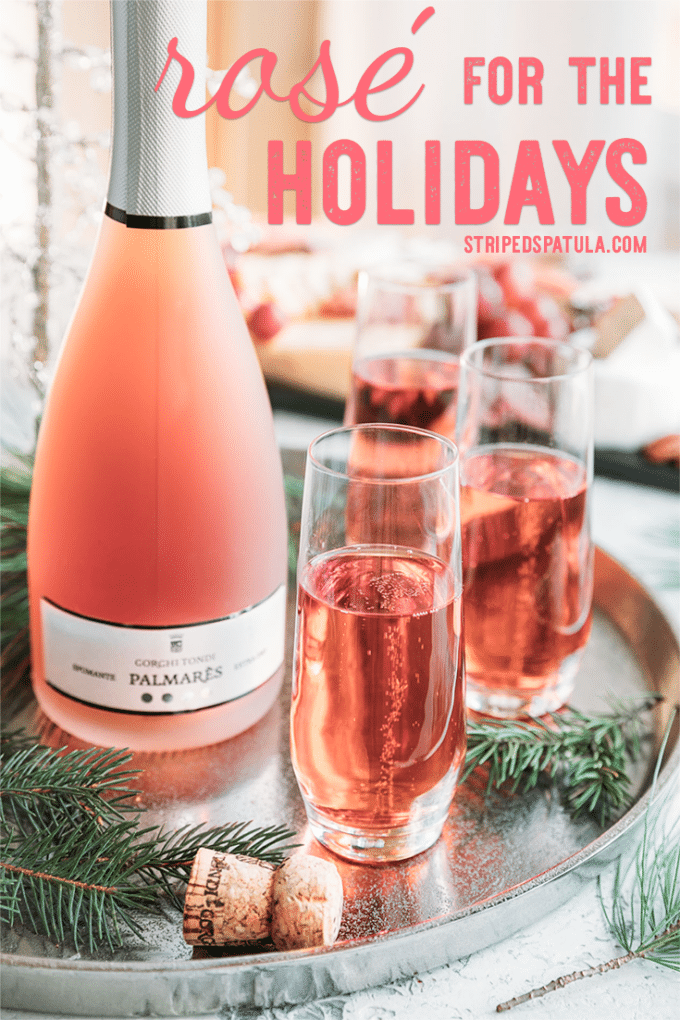 how to entertain with rose wine during the winter holidays