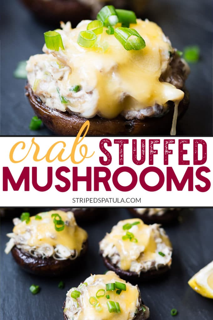 how to make crab stuffed mushrooms with gouda