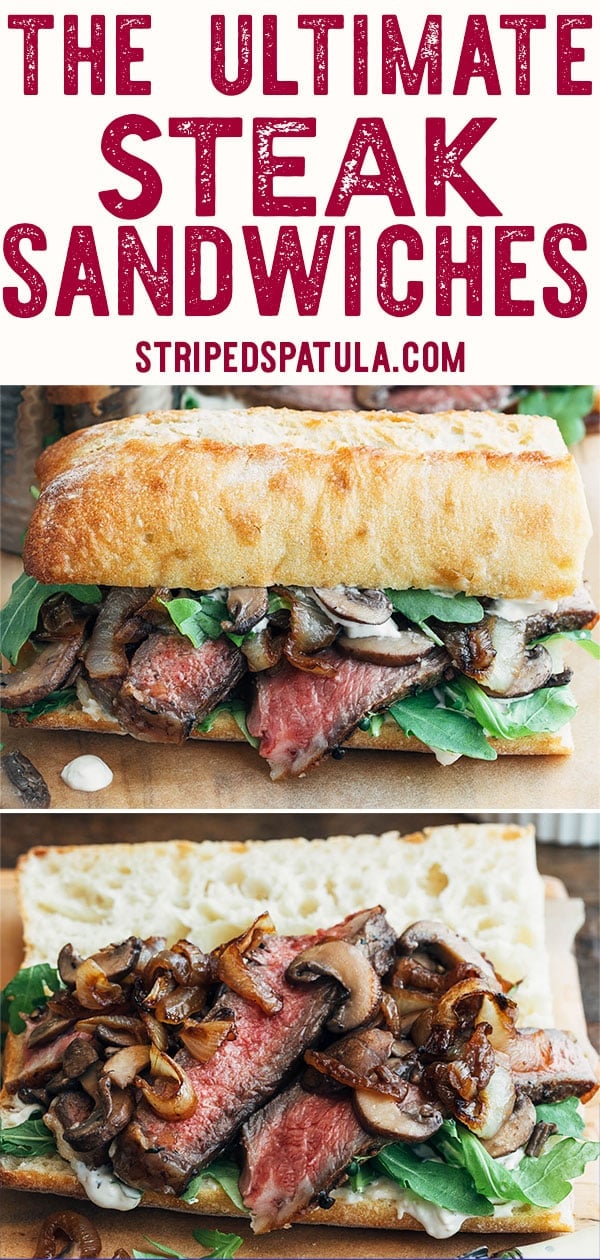 how to make gourmet steak sandwiches