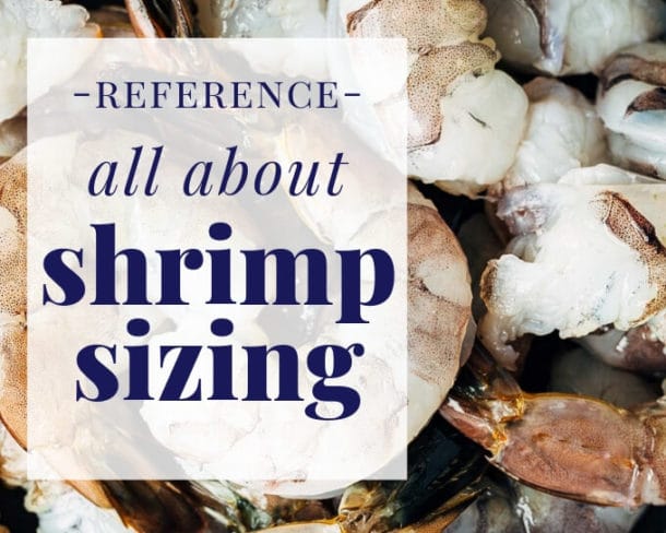 Shrimp Sizes and Counts Per Pound - Striped Spatula