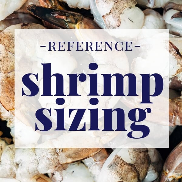 Shrimp Sizes and Counts Per Pound - Striped Spatula