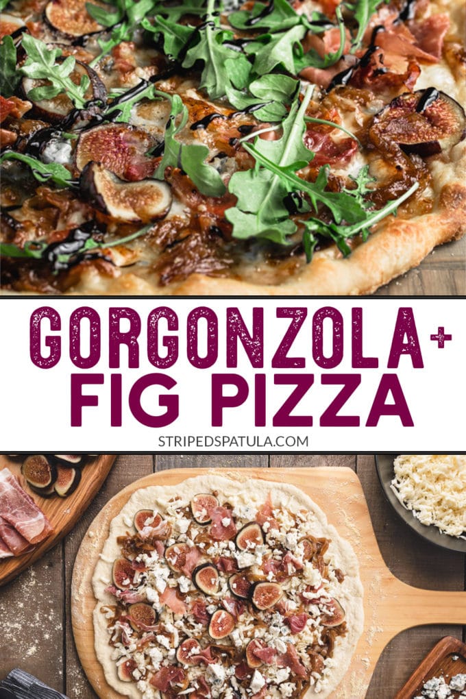how to make fig pizza with gorgonzola