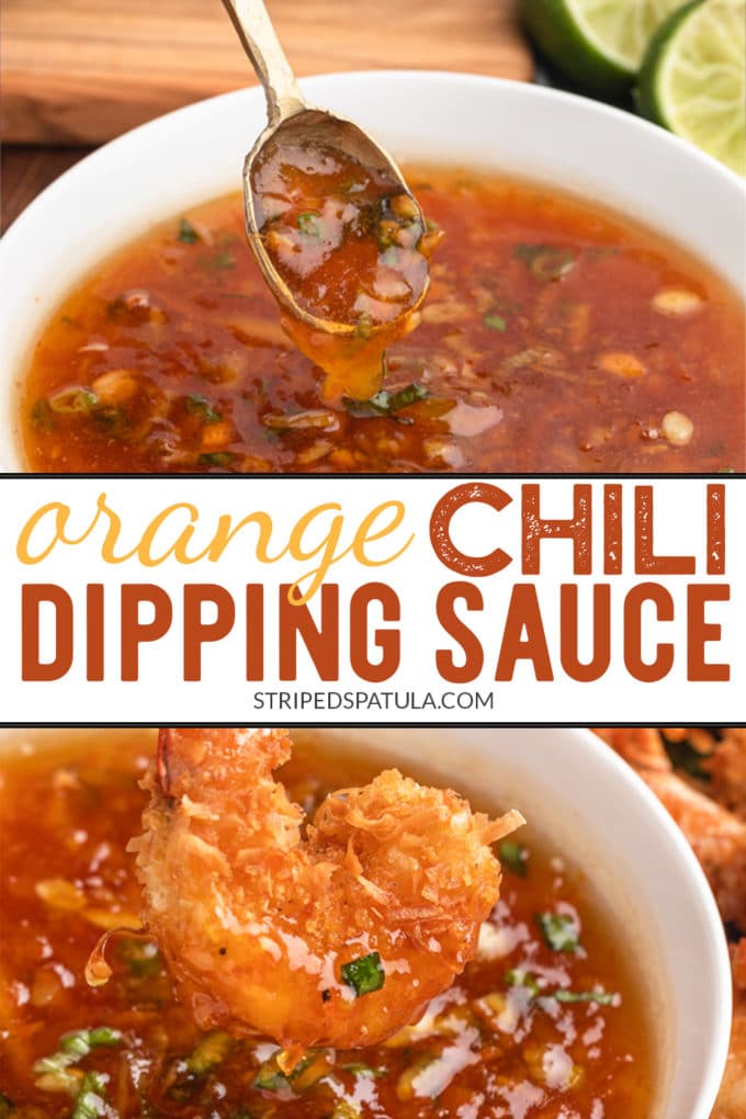 how to make orange chili dipping sauce