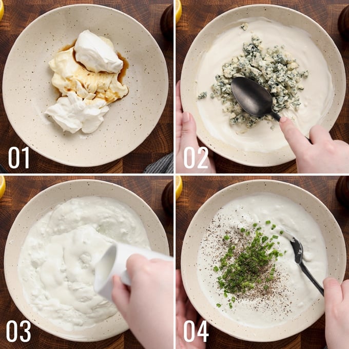 Blender Blue Cheese Dressing Recipe - Mom On Timeout