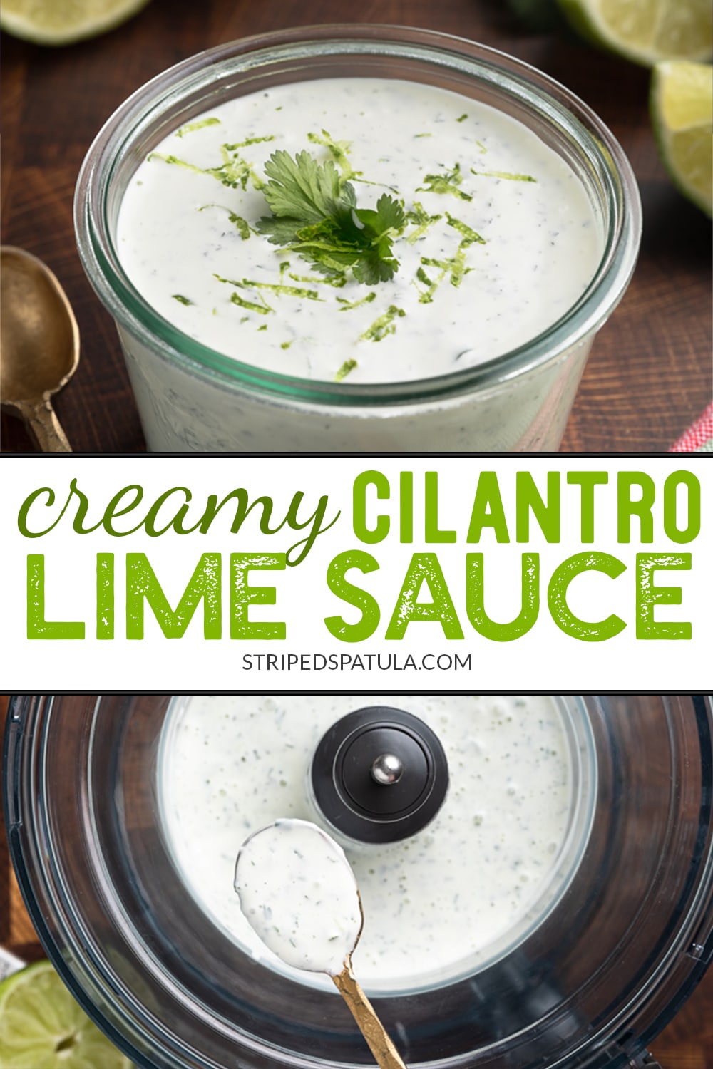 how to make cilantro lime sauce