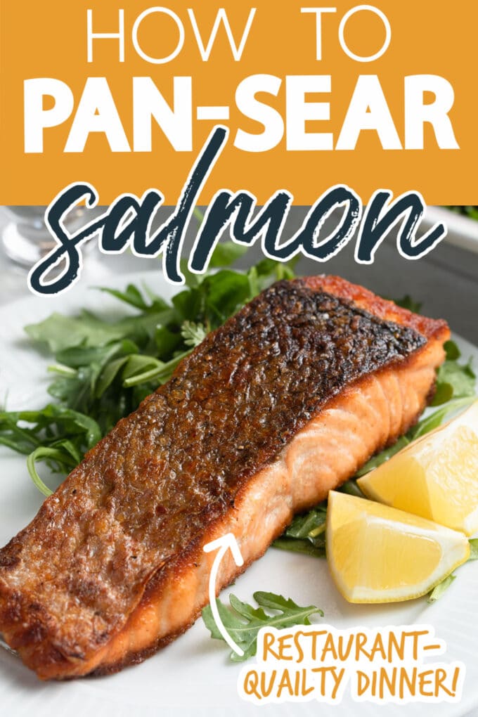 how to pan sear salmon