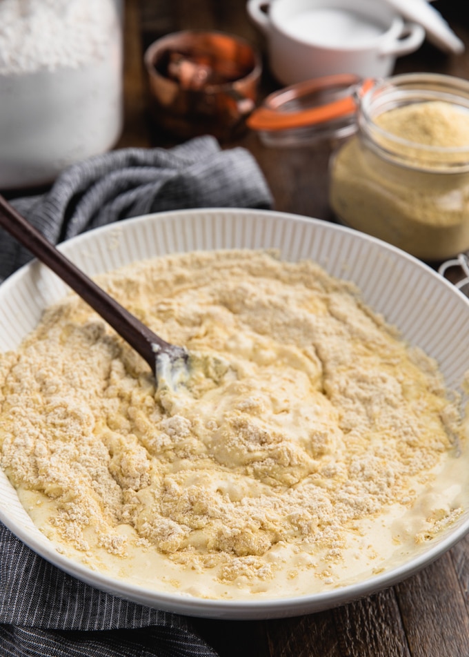 Buttermilk Cornbread in a Cast Iron Skillet - Striped Spatula