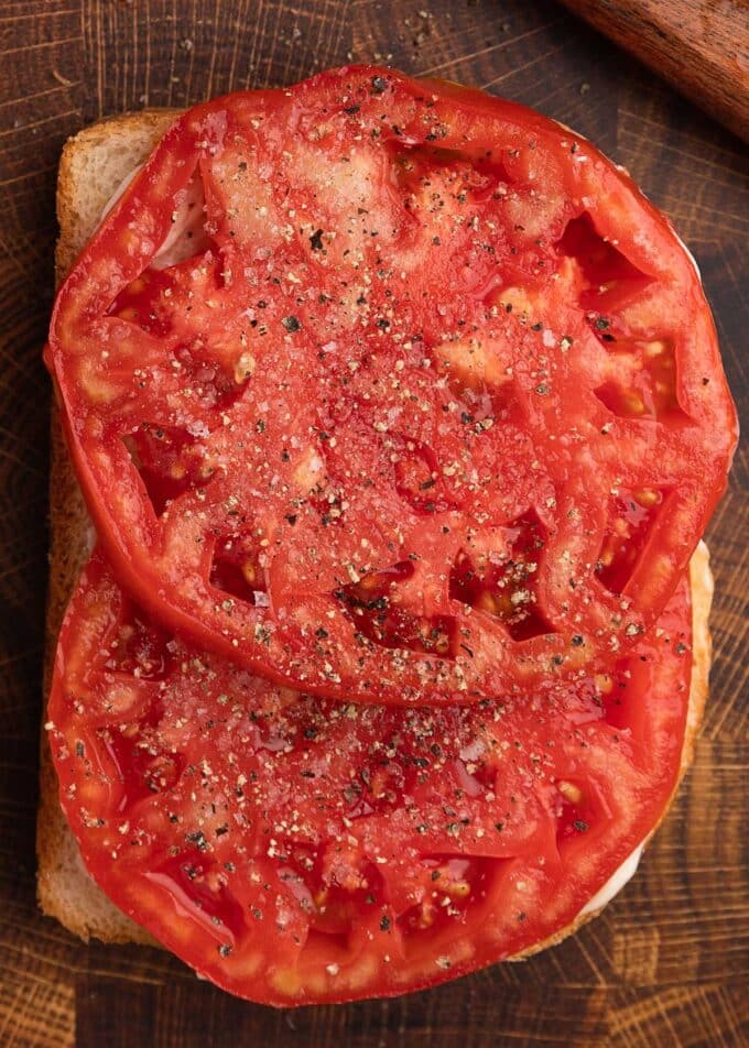 Southern Tomato Sandwich - Striped Spatula