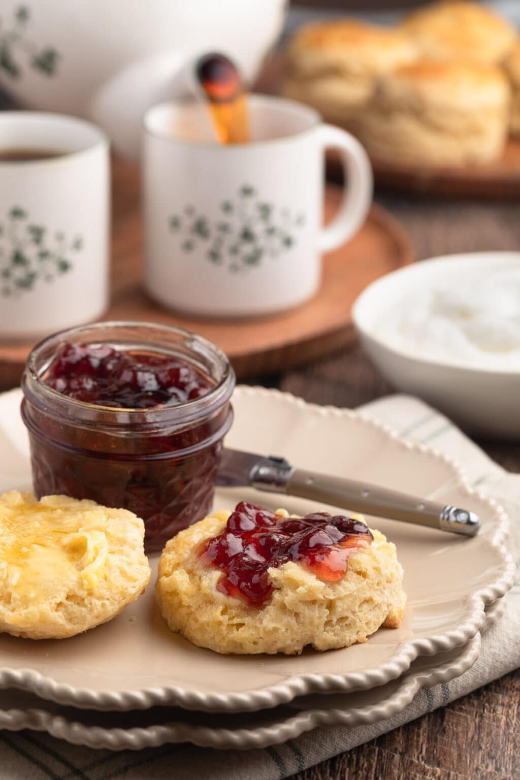 Irish Scones - Striped Spatula